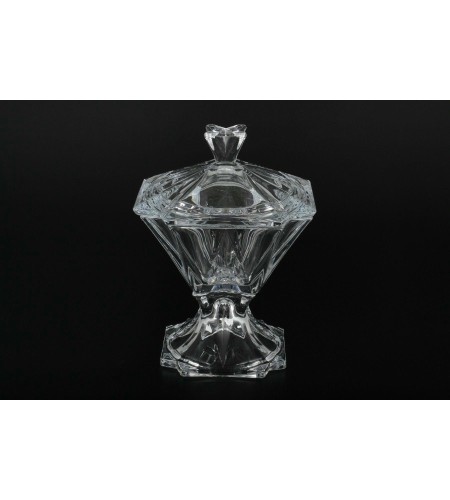 Конфетница Crystalite Bohemia Metropolitan 26см с крышкой 21277