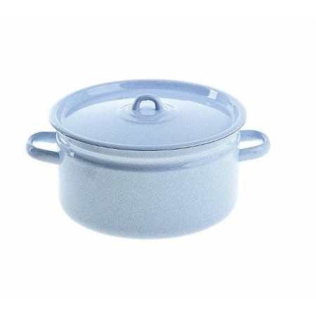 Кастрюля эмалированная цилиндрическая 5,5л