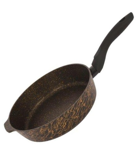 Сковорода Kukmara Грация черный/золотой 26см сгчз260а