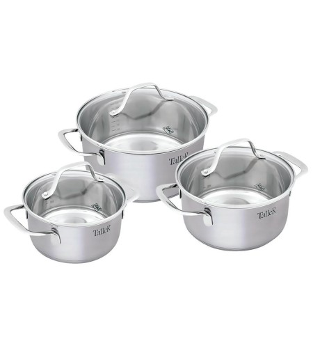 Набор кастрюль Брилон 3шт.