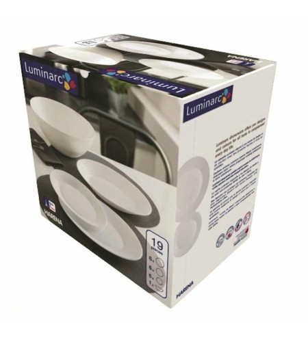 Сервиз столовый Luminarc Harena white L3271 19 предметов