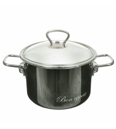 Кастрюля VITROSS Bon Appetit 2л мокрый асфальт 8SD165S