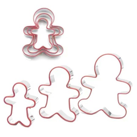 Набор формочек для выпечки Hitt Rose Gold 3шт H-RG160