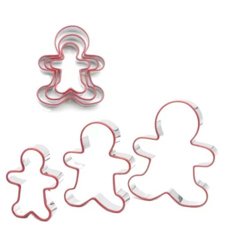 Набор формочек для выпечки Hitt Rose Gold 3шт H-RG160