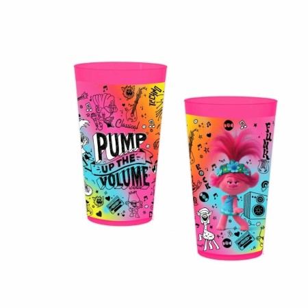 Стакан с декором TROLLS 0,4л 4301502