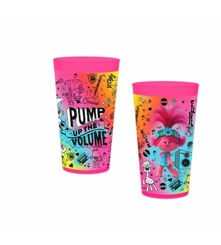 Стакан с декором TROLLS 0,4л 4301502