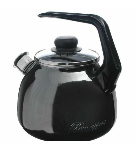 Чайник сферический Bon Appétit 3л мокрый асфальт 1RC12