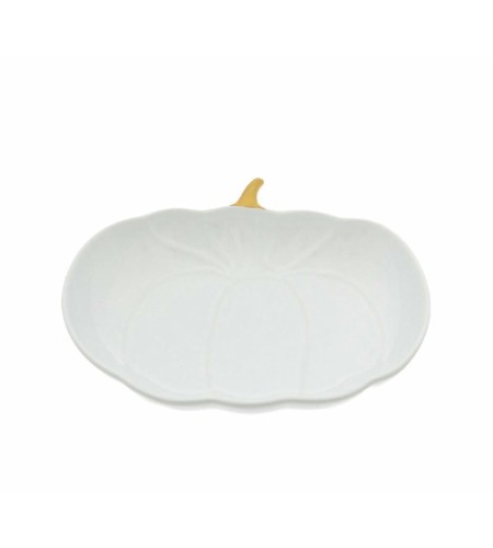 Блюдо сервировочное Repast Pumpkin 23*19*4см белое 6561-WG 56872