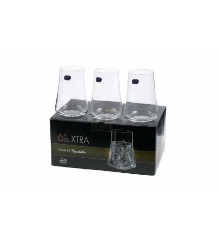 Набор стаканов для воды Cristalex Экстра 400мл 6шт 23023/400