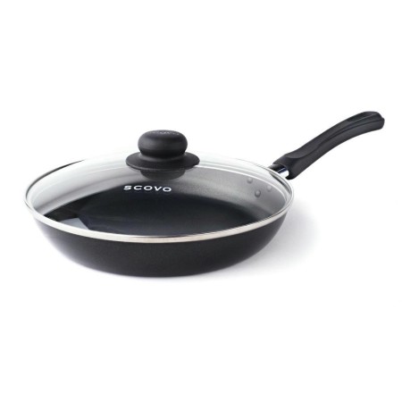 Сковорода Scovo Promo d26cм со стеклянной крышкой