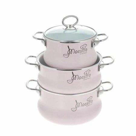 Набор кастрюль Vitross Maestroрозовый 8DT135S