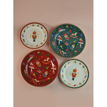 Тарелка десертная Коралл Щелкунчик и мышиный король 19см P011-A07055