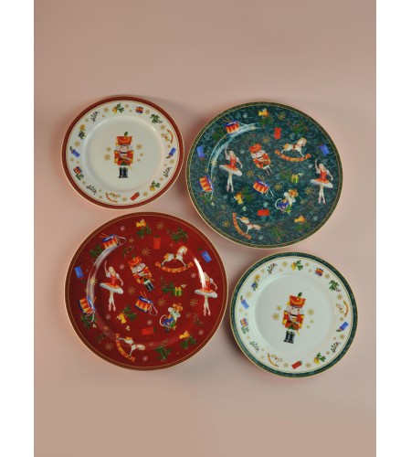 Тарелка десертная Коралл Щелкунчик и мышиный король 19см P011-A07055