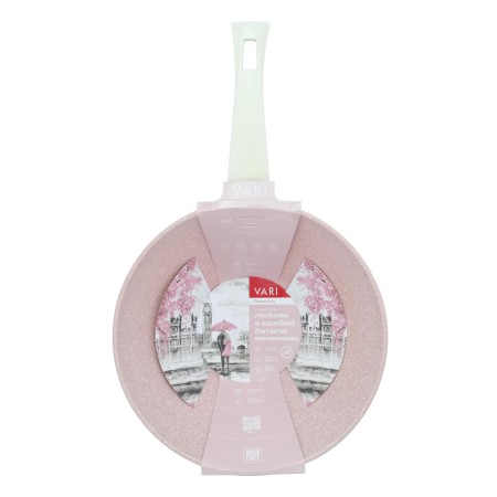 Сковорода-wok Vari Романтика розовый камень RO-35128