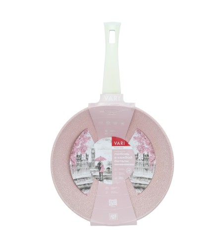 Сковорода-wok Vari Романтика розовый камень RO-35128