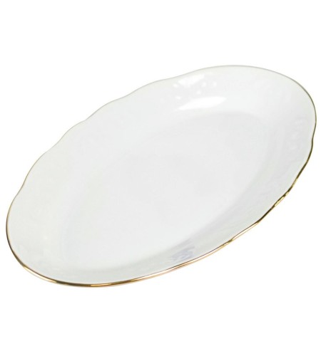 Селедочница Надежда Без деколи 250 мм ф.548 7С1917Ф34