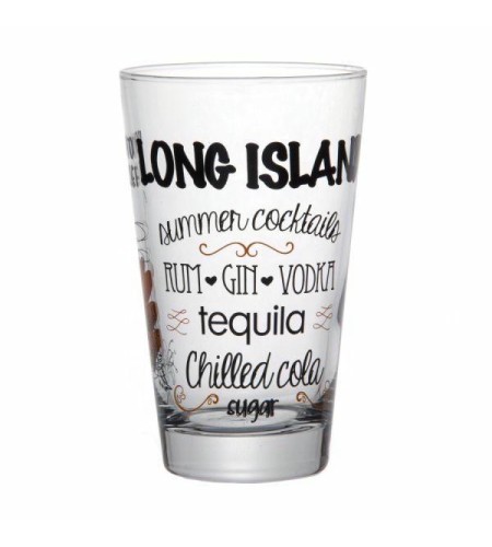 Стакан Pasabahce Саммер коктейл Лог айленд 395мл рисунок 29126 42877SLBD8