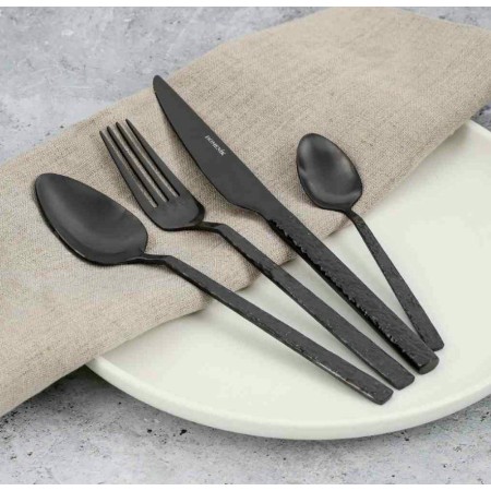 Набор столовых приборов Domenik ROCK BLACK 24 предмета DMC035