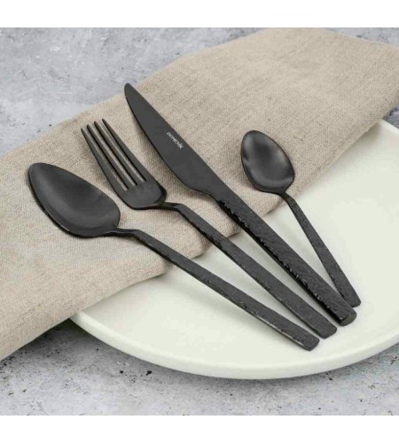 Набор столовых приборов Domenik ROCK BLACK 24 предмета DMC035