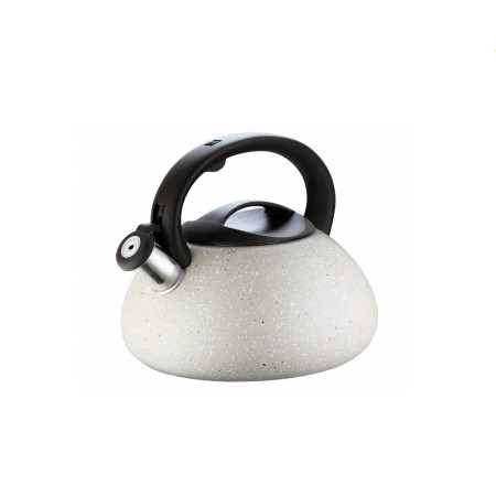 Чайник со свистком Hitt Brown marble 3л H01033