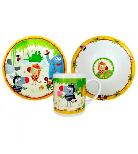 Набор Зебра в клеточку 3 предмета ZEBS3-1