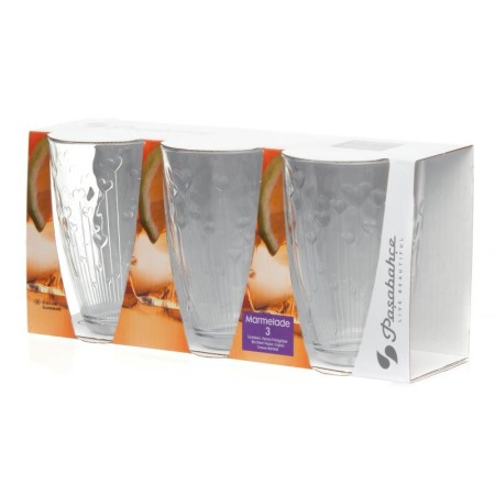 Набор стаканов Pasabahce Мармелад 360мл 3шт 520555B/