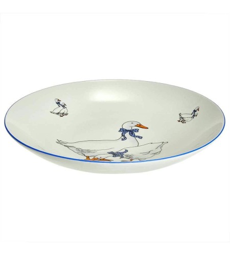 Сухарница Гуси d270мм 1300см3 ф.23а 9С1429/1Ф34