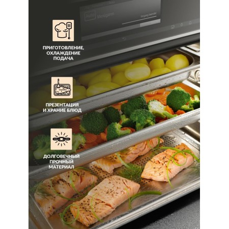 Гастроемкость 0,8мм 2/3 327х353х65 5,5л га48