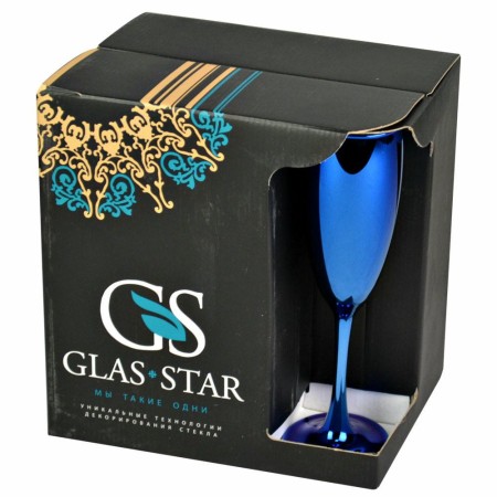 Набор бокалов Glasstar Лавандовый аметист 6 предметов 170мл RNLA1687