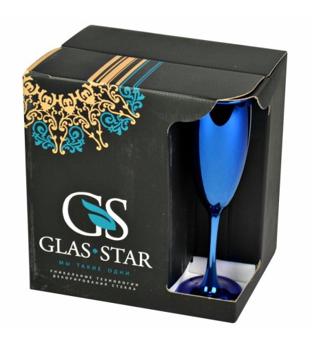 Набор бокалов Glasstar Лавандовый аметист 6 предметов 170мл RNLA1687