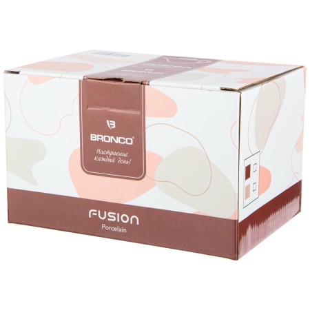 Чайник Bronco Fusion 400мл брусничный 263-1171