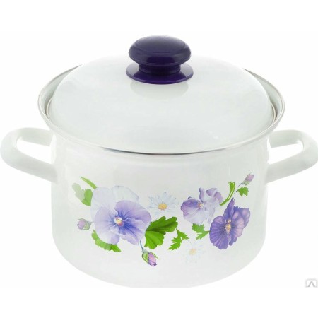 Набор кастрюль №15-4 Анютины глазки 3шт.