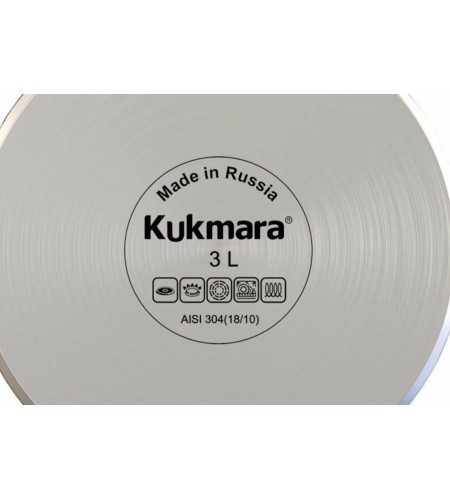 Кастрюля Kukmara Leon 3л d20см LN-CA3020G