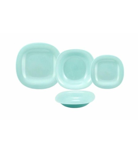 Сервиз обеденный Carine light turquois 18 предметов P7628