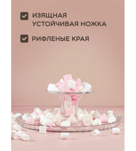 Тортница Pasabahce Patisserie 28см на ножке 98259B