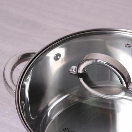 Набор кастрюль Kamille КМ-5638S 1л+ 1,8л+ 2,5+ 3,8л+ 4,5л+ 6,5л полые ручки