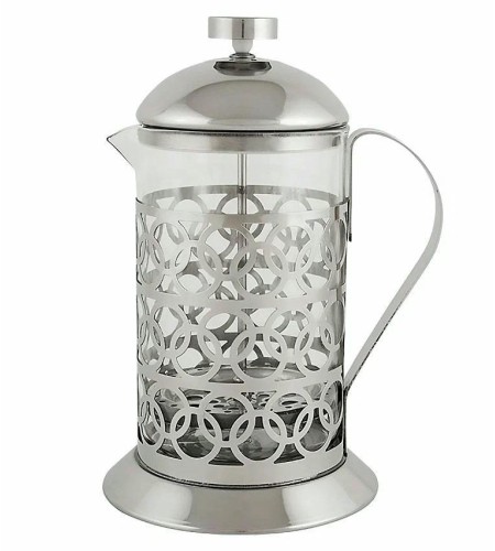 Френч-пресс Mallony Olimpia T046-800ML, 800 мл серебристый