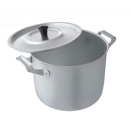 Кастрюля алюминиевая 2,5л с крышкой МТ-004