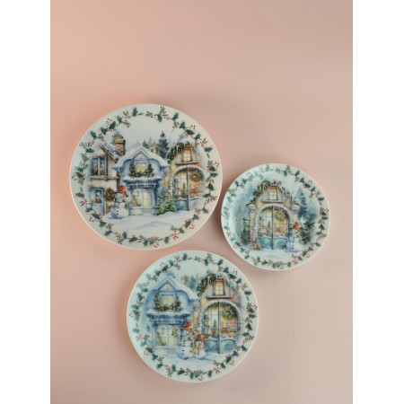 Тарелка Первый снег 175мм 4С2140Ф34