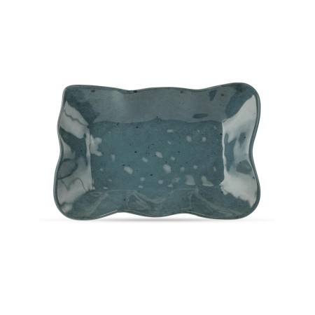 Блюдо овальное Domenik Stone 26см синий DMD056