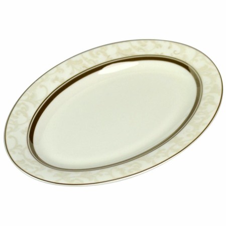 Блюдо овальное LENARDI Серый шелк 23см в подарочной упаковке 145-137