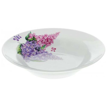 Тарелка глубокая Идиллия деколь Сирень d200мм 200мл