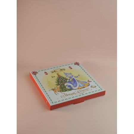 Тарелка обеденная Lefard Дед мороз и снегурочка 27см 85-1716