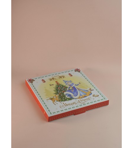 Тарелка обеденная Lefard Дед мороз и снегурочка 27см 85-1716