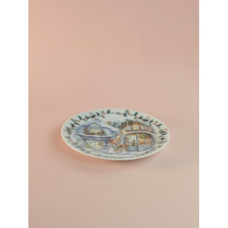 Тарелка Первый снег 200мм 4С2141Ф34