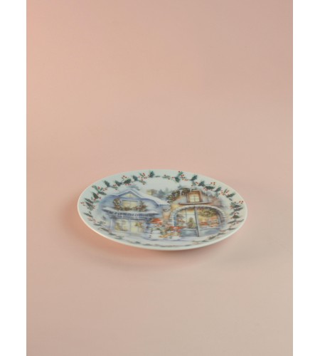 Тарелка Первый снег 200мм 4С2141Ф34