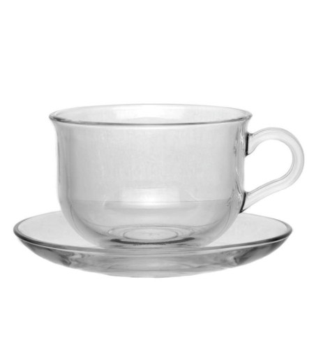 Чашка с блюдцем Pasabahce Ташкент 290мл 6 персон 96806B