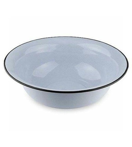 Таз эмалированный 9л без рисунка С-3021/Рб/Км