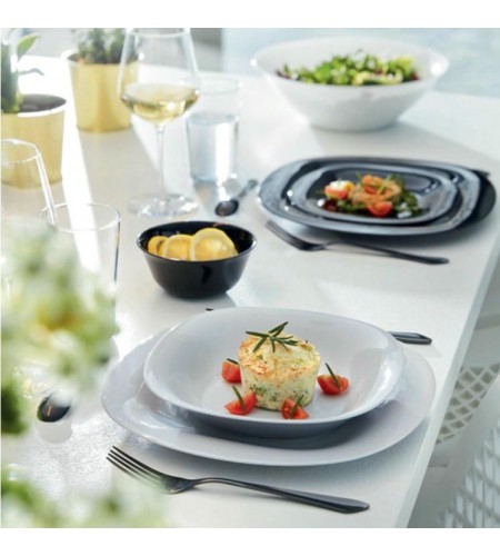 Тарелка суповая d21см Carine Granit N6612