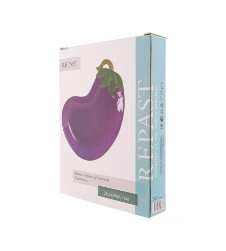 Блюдо Repast Rich harvest Баклажан 26,2*19*3,7см 61414